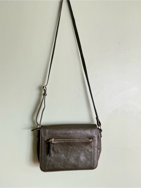 Danier Handbags - Danier Leather Bag Green USA Y2K Quiet Luxury Dark Academia Minimalist VTG Boho